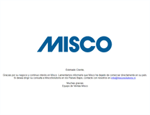 Tablet Screenshot of misco.es